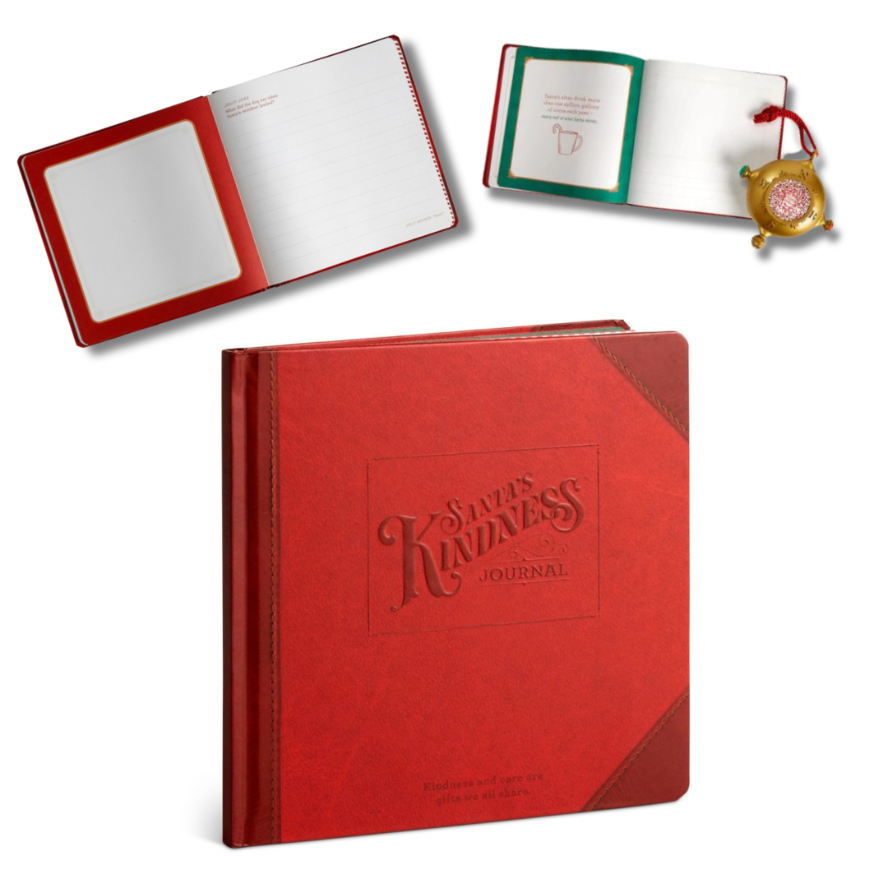 Santa's Kindness Ornament & Journal