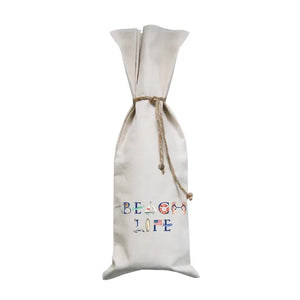 Beach Life Wine Bag