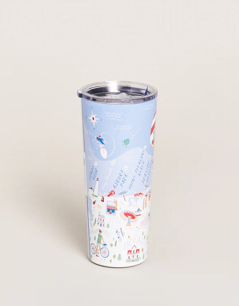 Down the Shore - Stainless Steel Drink Tumbler
