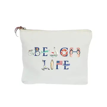 Beach Life Zipper Pouch