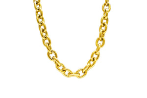 Bold Link Gold Chain Necklace