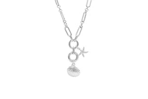 Starfish Wish Silver Necklace