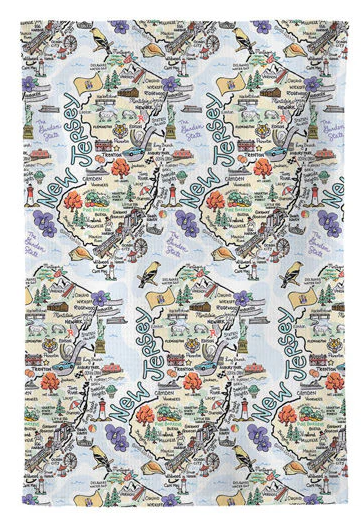 New Jersey Tea Towel