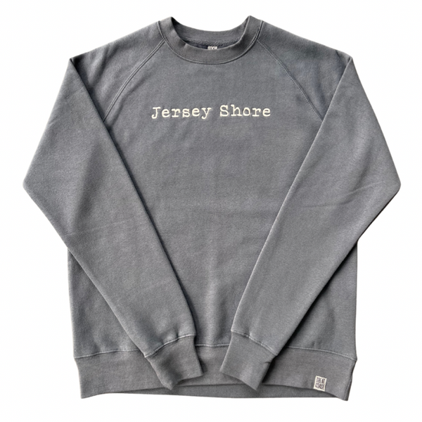Jersey Shore Embroidered Crewneck Sweatshirt