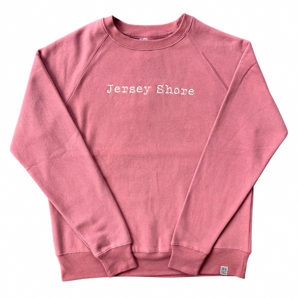 Jersey Shore Embroidered Crewneck Sweatshirt