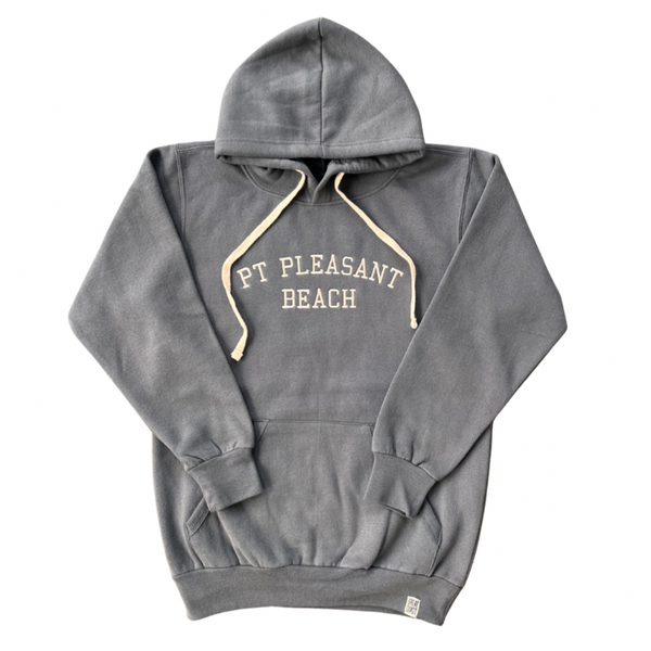 Point Pleasant Beach Embroidered Hoodie Sweatshirt