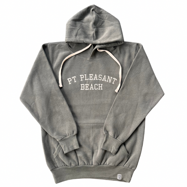 Pt Pleasant Beach Embroidered Hoodie Sweatshirt