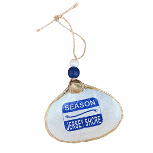 Jersey Shore Shell Ornament