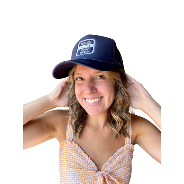 Point Beach Beach Badge Hat