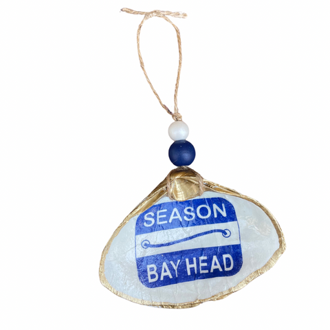 Bay Head Shell Ornament