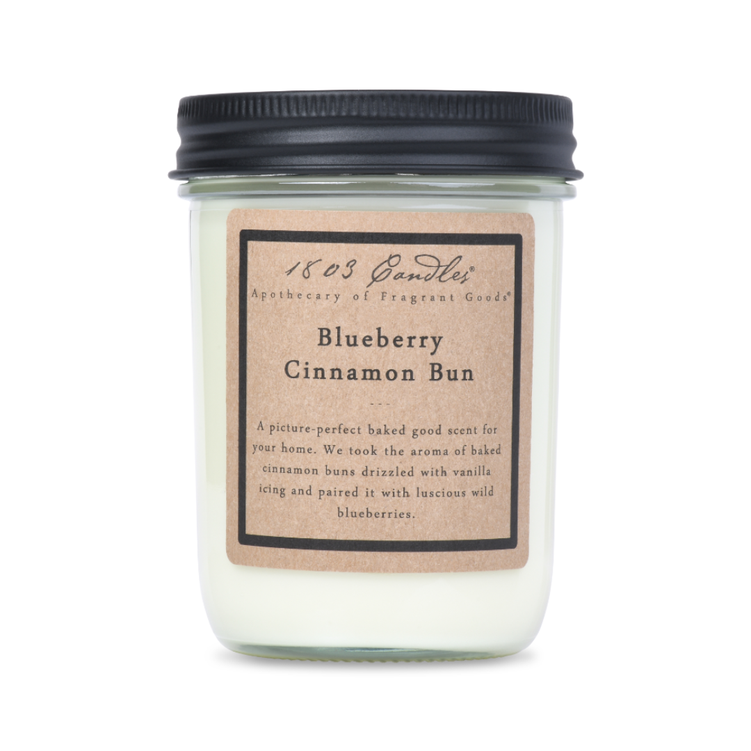 Blueberry Cinnamon Bun Candle