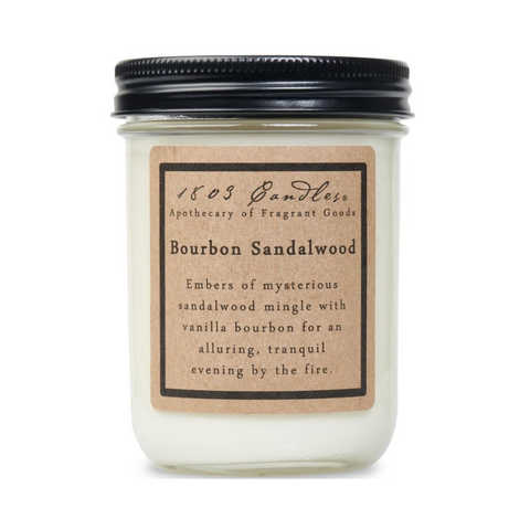 Bourbon Sandlewood Candle
