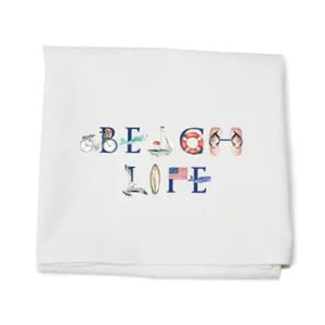 Beach Life Flour Sack Towel