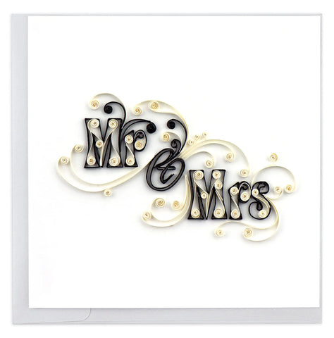 Mr. & Mrs. Quilling Card