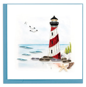 Lighthouse Quilling Card