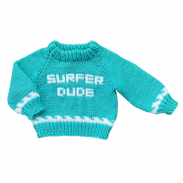 Surfer Dude Baby Sweater