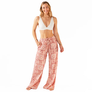 Baja Drawstring Pant-Pink