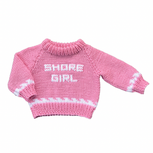 Shore Girl Baby Sweater