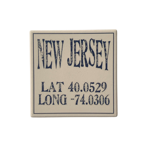 New Jersey Coasters Set of 4