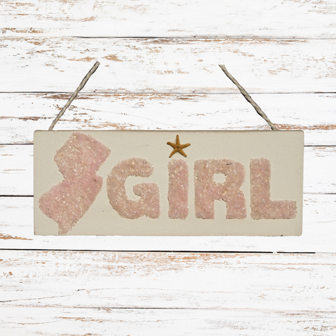 Pink Jersey Girl Sign