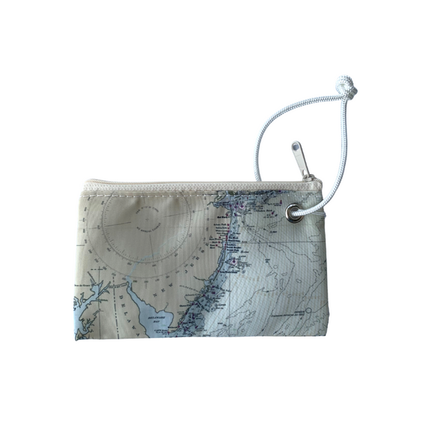 Jersey Shore Chart Wristlet