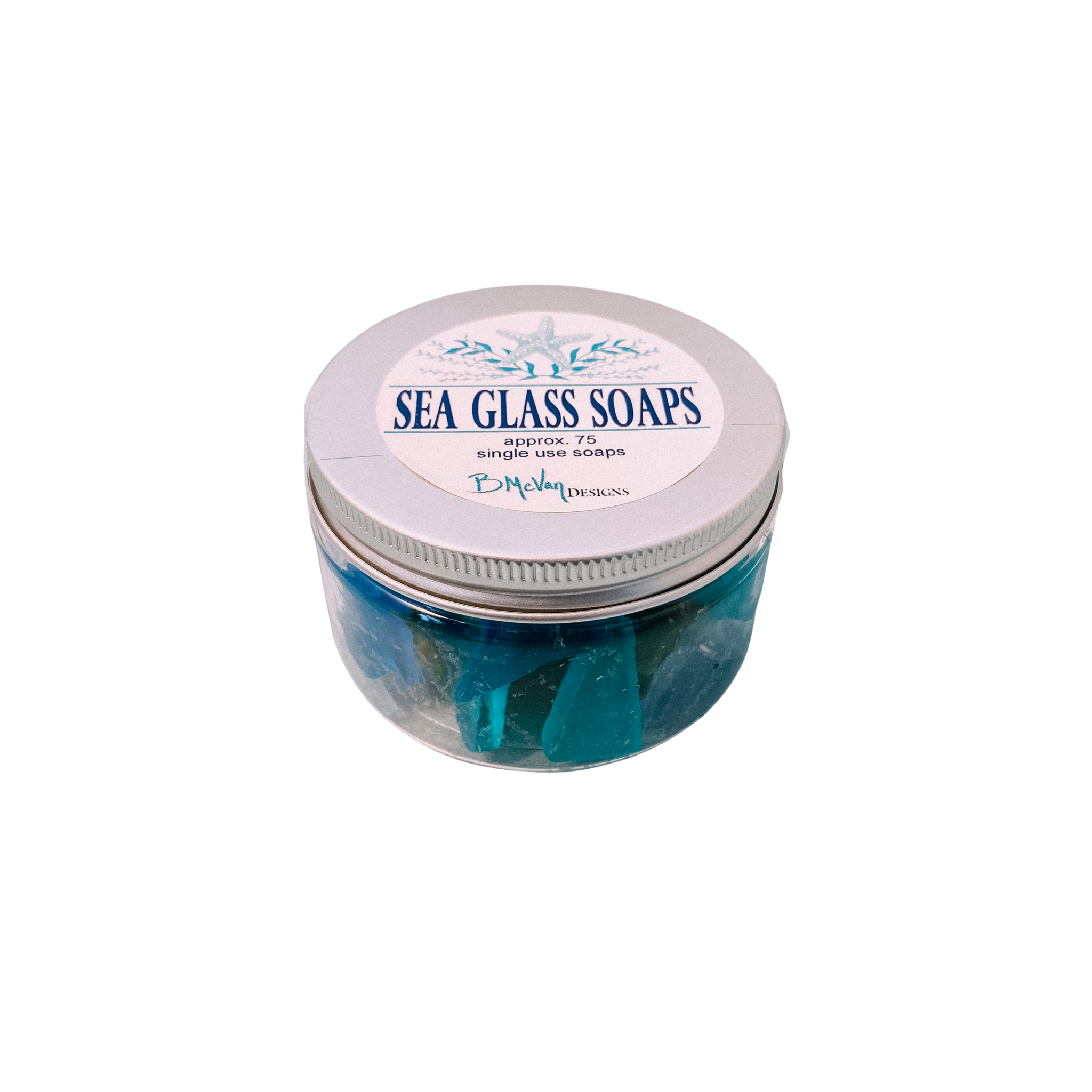 Seaglass Soap Petite Jar