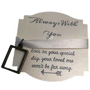 Always With You Wedding Bouquet Ribbon